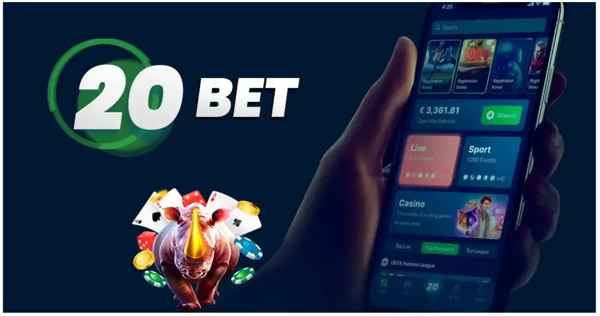 20Bet Promo Code