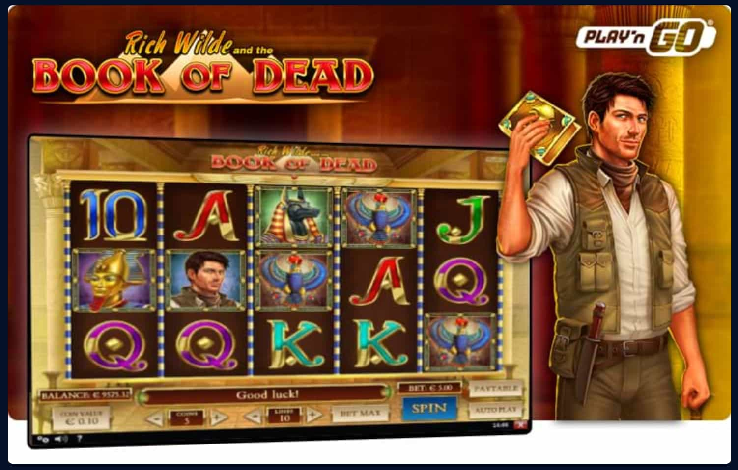 Book of Dead Slot für echtes Geld