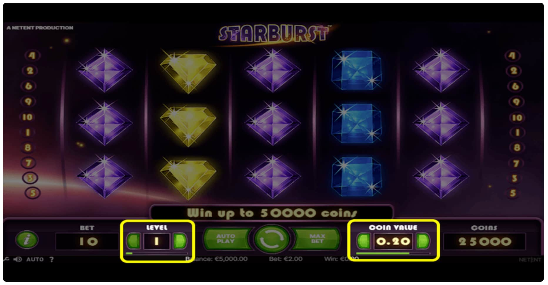 Starburst Slot für echtes Geld