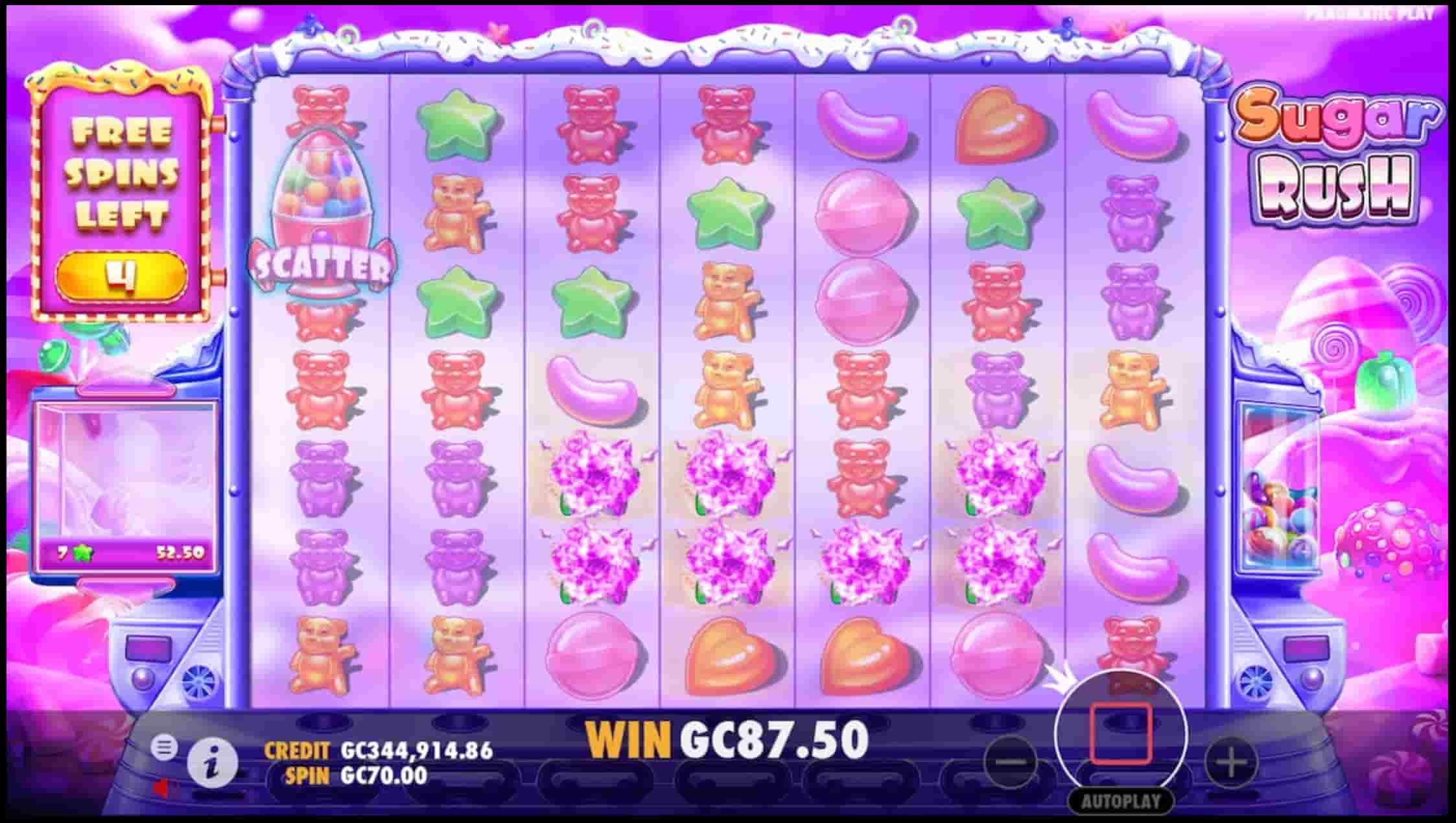 Sugar Rush Slot für echtes Geld